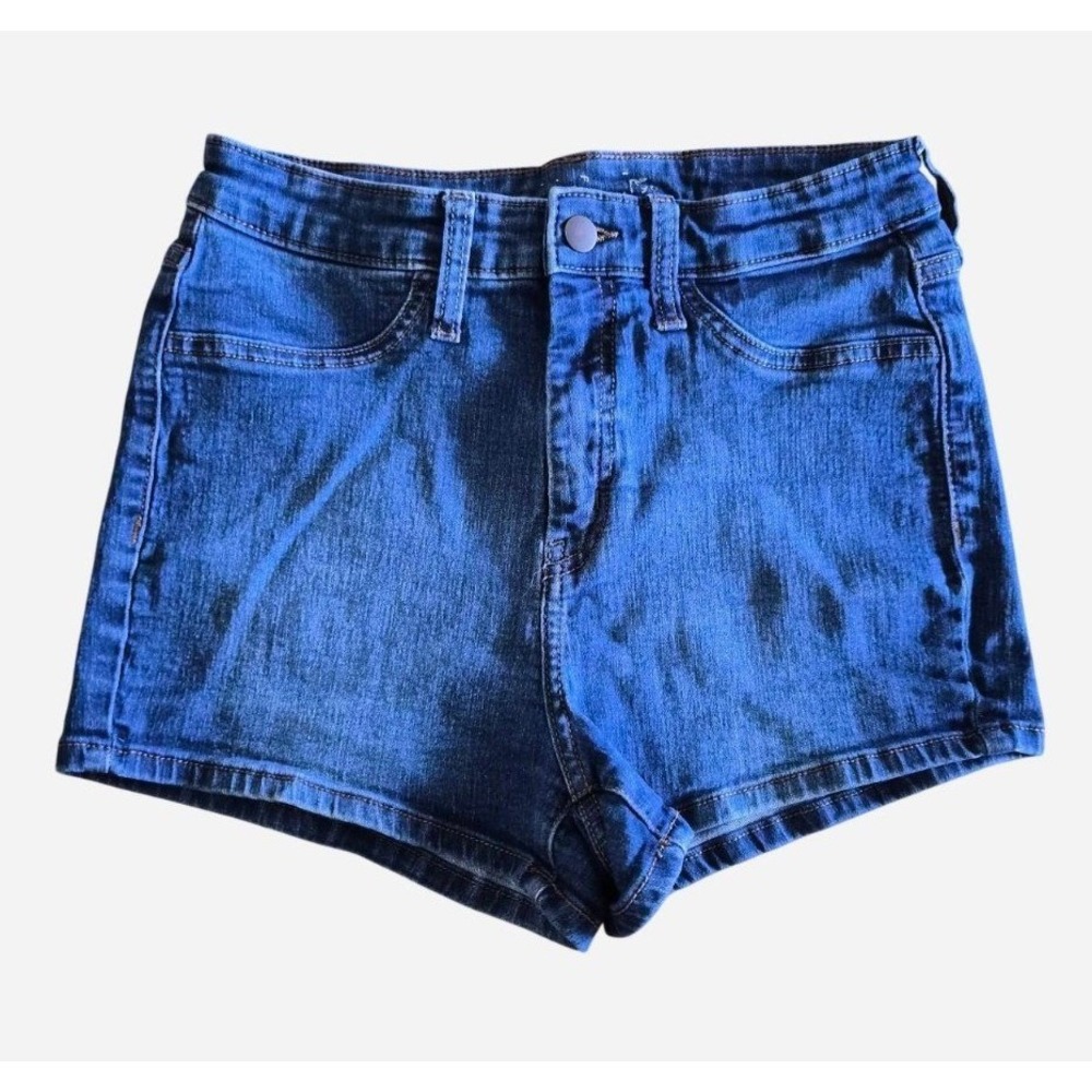 Wild Fable Womens High Rise Denim Shorts Dark Wash Blue Size 8 29R